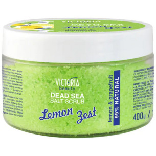 Victoria Beauty Dead Sea Скраб за лице и тяло с лимон