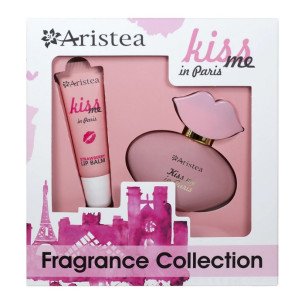 Aristea KISS ME IN PARIS Комплект Парфюмна вода + балсам за устни