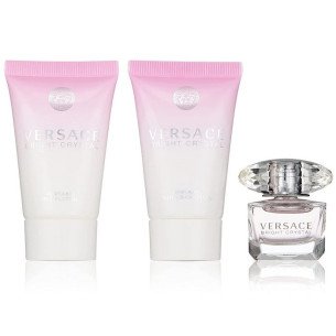Versace Bright Crystal EDT Дамски комплект 